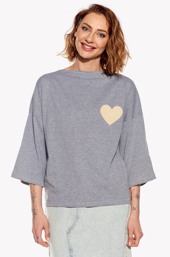 Shirt with heart