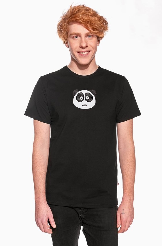 Shirt with panda bear