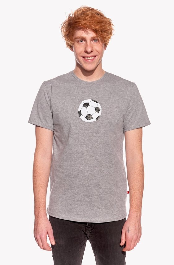 Shirt with soccer ball