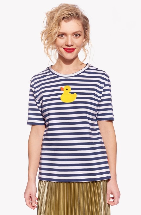 Shirt with duck