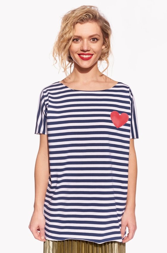 Shirt with heart