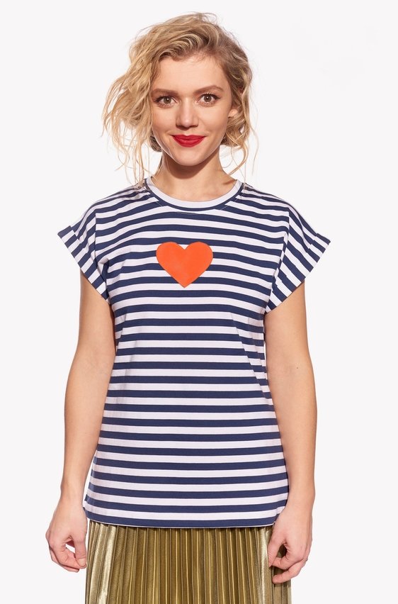 Tričko se srdíčkem