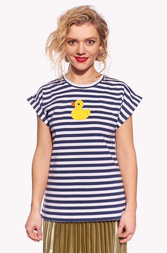 Shirt with duck