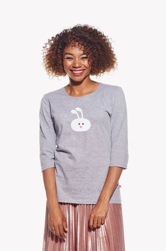 Shirt with rabbit