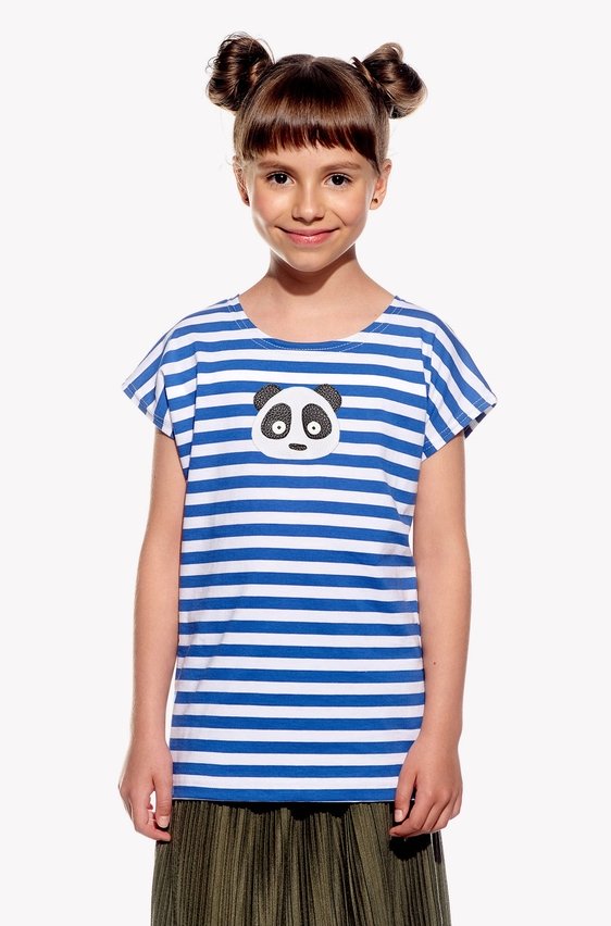 Shirt with panda bear