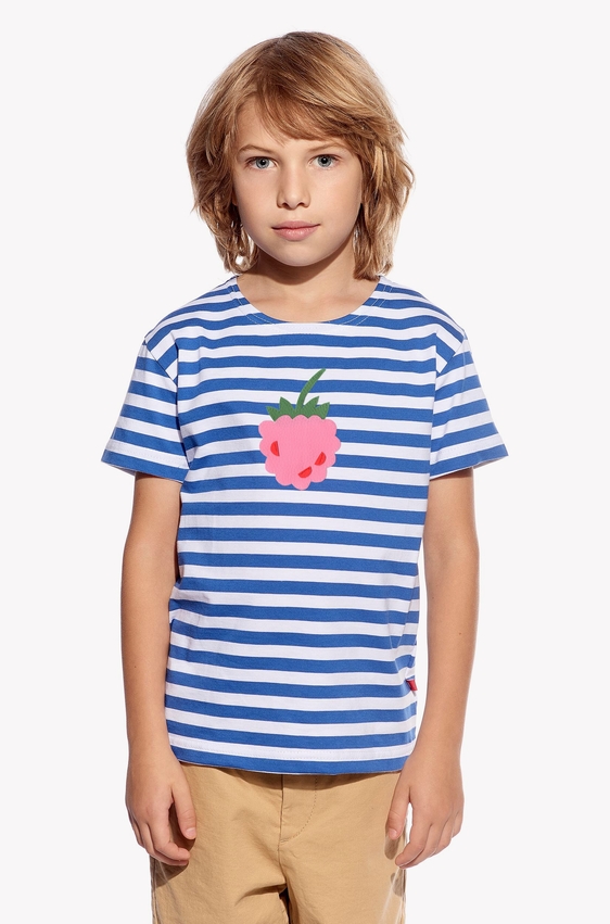 Shirt with raspberry