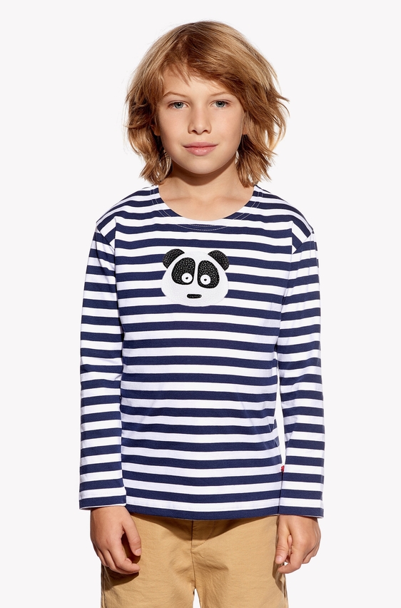 Shirt with panda bear
