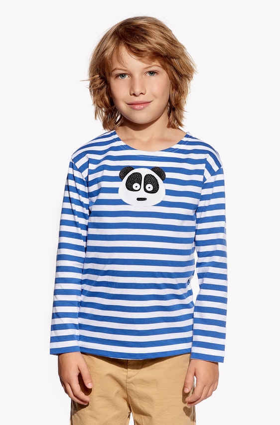 Shirt with panda bear