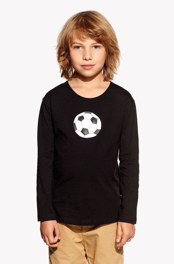 Shirt with soccer ball