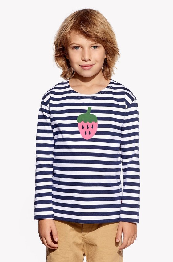 Shirt with strawberry