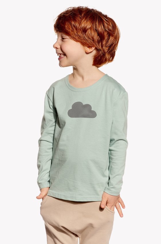 Shirt with cloud