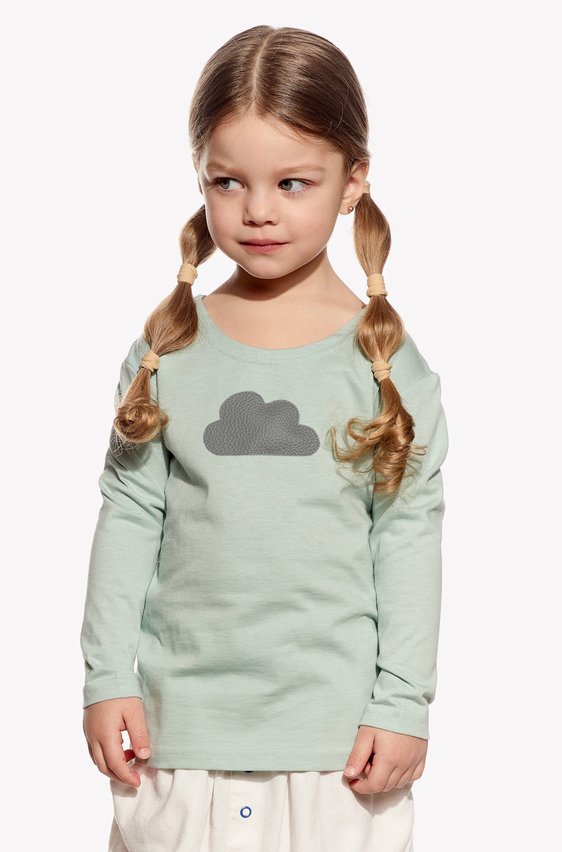 Shirt with cloud