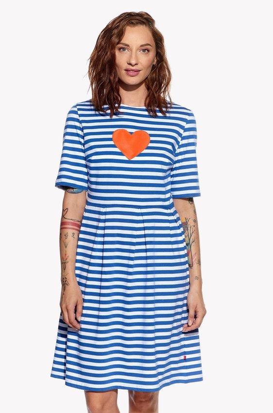Dresses with heart