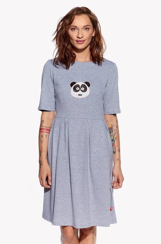 Dresses with panda bear