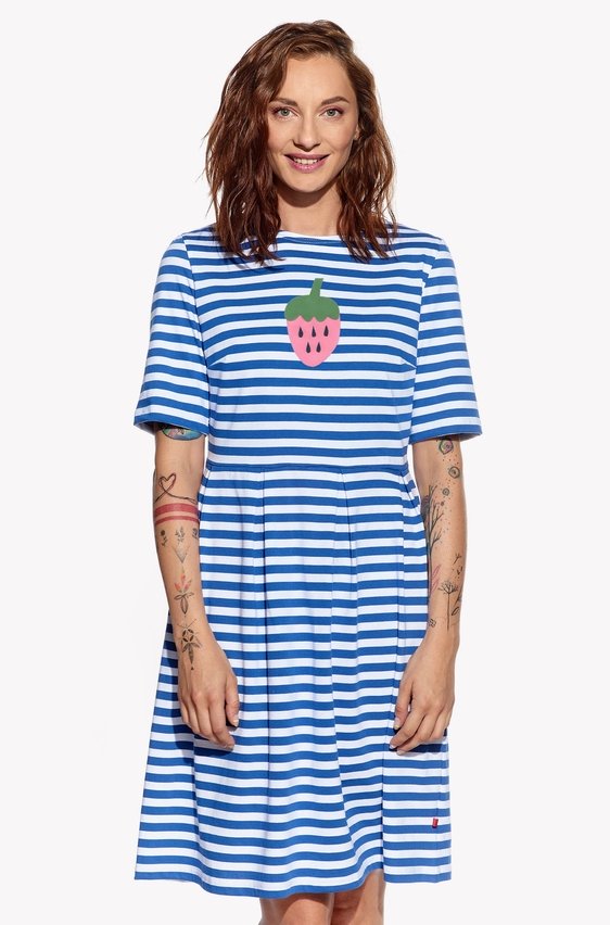 Dresses with strawberry