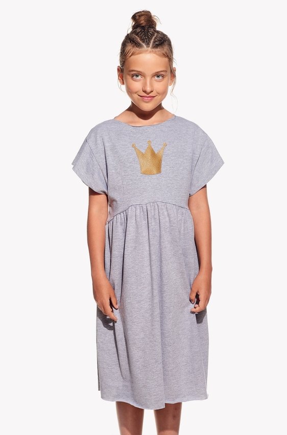 Dresses with crown