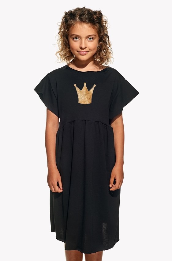 Dresses with crown