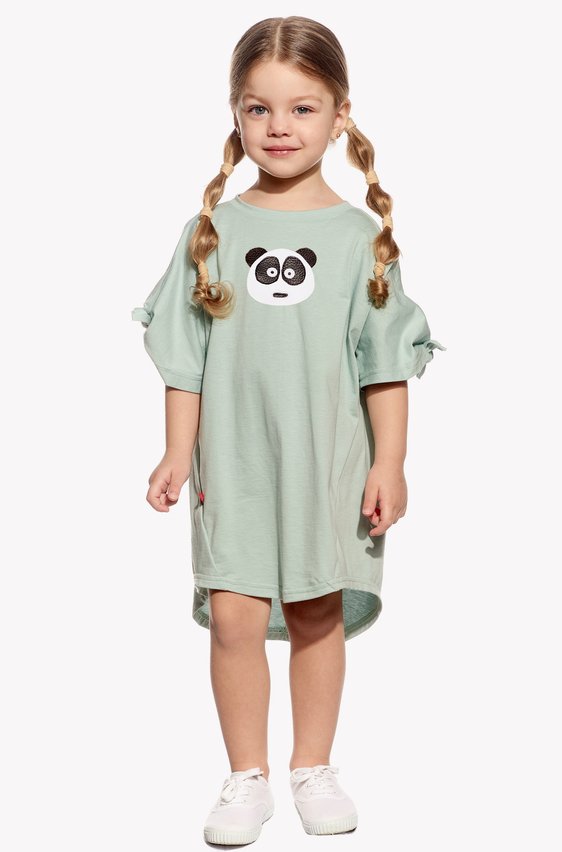Dresses with panda bear