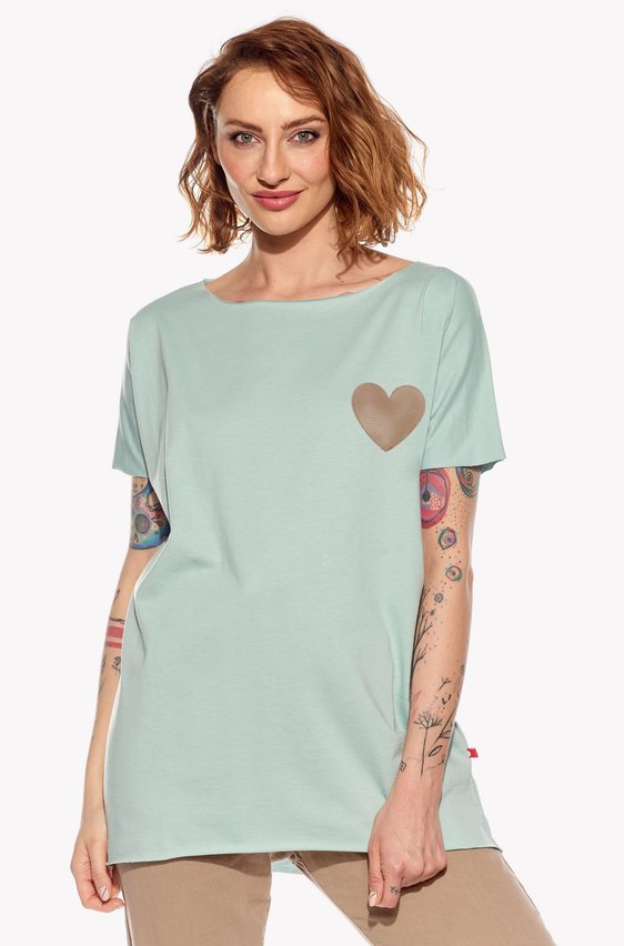 Tričko se srdíčkem