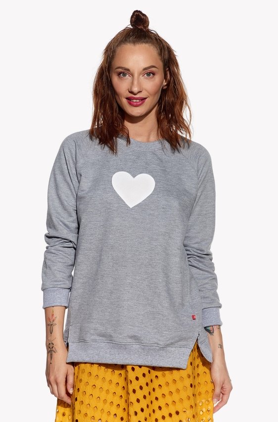 Hoodie with heart