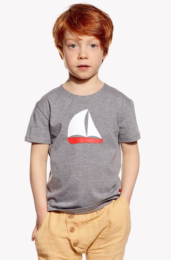 Shirt with sailboat