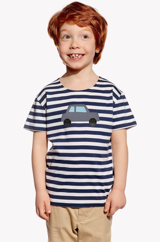 Shirt with car