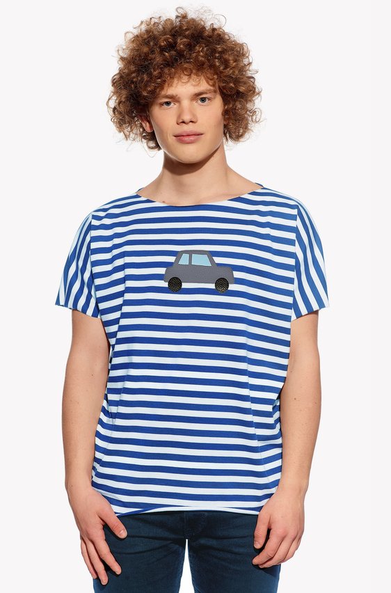 Shirt with car