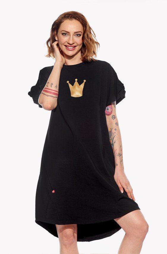 Dresses with crown