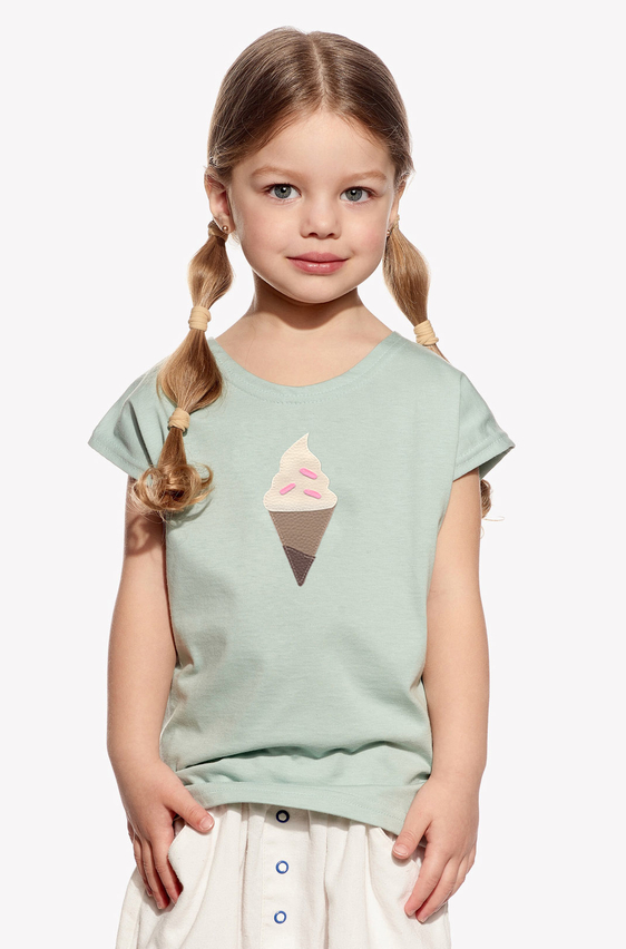 Shirt with ice cream