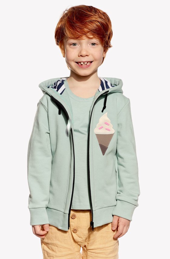 Mikina so zmrzlinou