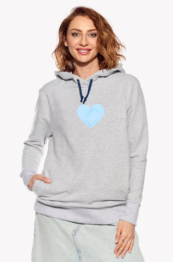 Hoodie with heart