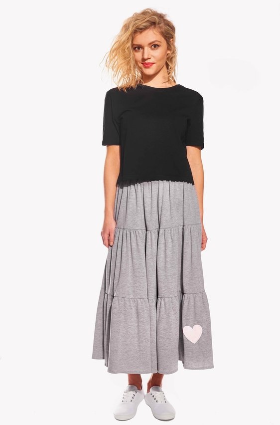 Skirt with heart