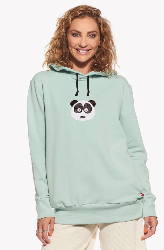 Hoodie with panda bear
