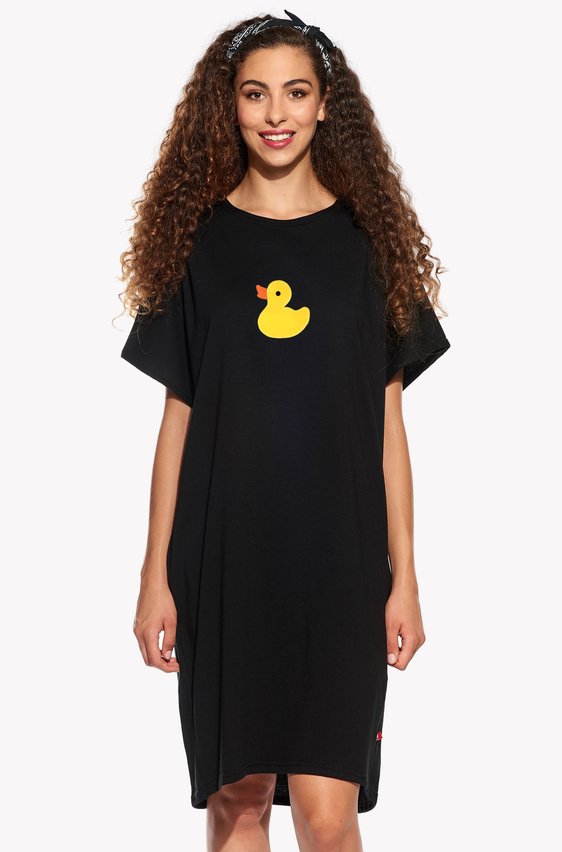 Dresses with duck