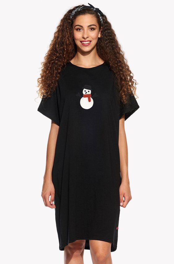 Dresses with a snowman