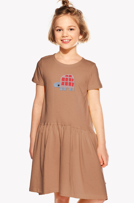 Dresses with a turtle