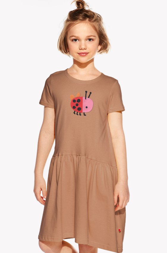 Dresses with a ladybug