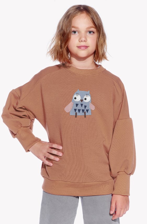 Hoodie with owl