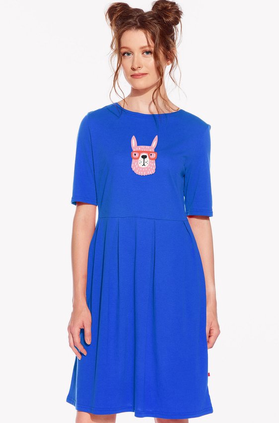 Dresses with a llama