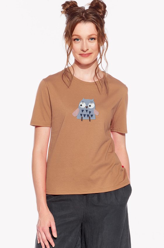 Shirt with owl