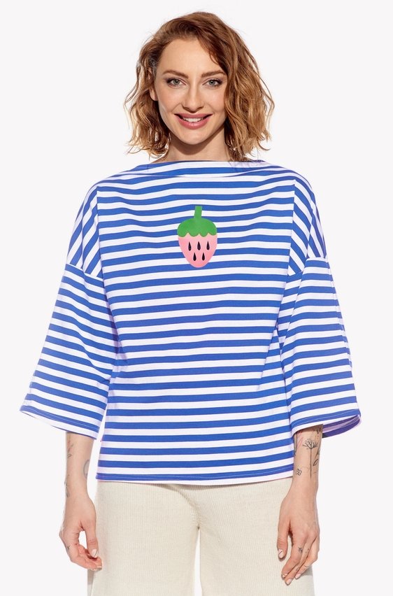 Shirt with strawberry