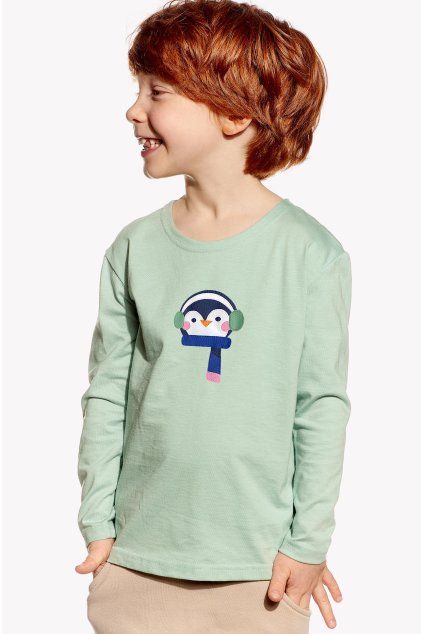 Maty, Detské tričko, Mentolové, Pingu (Veľkosť 98)