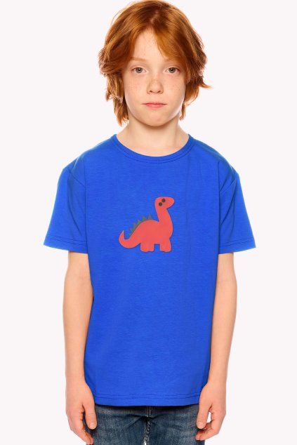 Leo, Detské tričko, Královska modrá, Dino (Veľkosť 98)