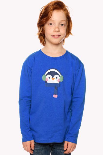 Maty, Detské tričko, Královska modrá, Pingu (Veľkosť 98)