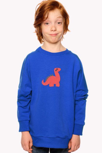 Natan, Detská mikina, Královska modrá, Dino (Veľkosť 98)